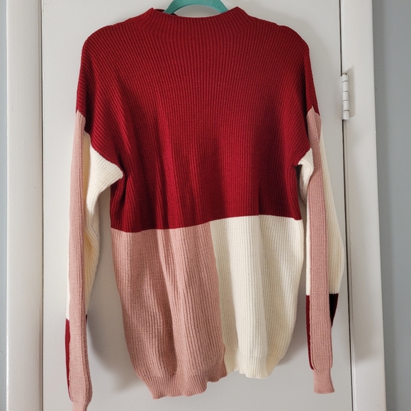 Color block sweater - Picture 2 of 5